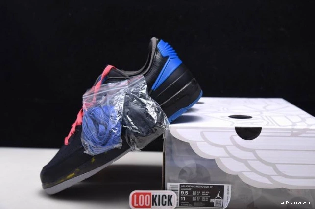 Retro Jordan Blue Black Low SP Off-White DJ4375-004 2 0725